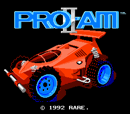 R.C. Pro-Am II title screenshot